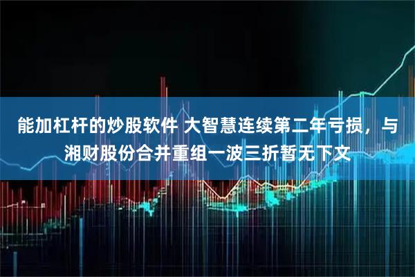 能加杠杆的炒股软件 大智慧连续第二年亏损，与湘财股份合并重组一波三折暂无下文